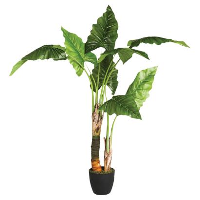 Planta artificiala bananier Atmosphera cu ghiveci, verde, 120 cm