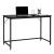Birou modern cu blat MDF si cadru metalic, 100x50x76 cm, negru
