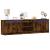 Dulap TV cu LED, stejar fumuriu, 180x34x50 cm, lemn prelucrat GartenMobel Dekor