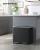 Coș de gunoi reciclare SONGMICS din inox, 2 compartimente 2x24L, negru