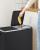 Coș de gunoi reciclare SONGMICS din inox, 2 compartimente 2x24L, negru
