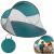 Cort de plaja POP-UP autoexpansibil cu protectie UV si podea izolanta, 190x120x100 cm