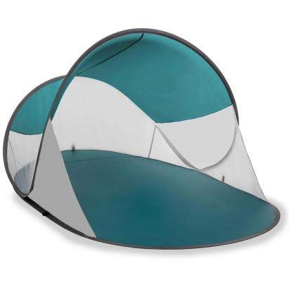 Cort de plaja POP-UP autoexpansibil cu protectie UV si podea izolanta, 190x120x100 cm