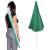 Umbrela de plaja pliabila cu inclinare reglabila, diametru 160 cm, verde