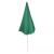 Umbrela de plaja pliabila cu inclinare reglabila, diametru 160 cm, verde