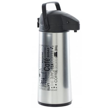 Termos pentru bauturi 5Five Neta din inox, 1.8 litri, argintiu