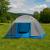 Cort camping iglu pentru 4 persoane, impermeabil, cu plasa anti-insecte, gri