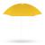 Umbrela de plaja pliabila cu protectie UV si inaltime reglabila, diametru 150 cm, galben