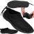 Pantofi de apă unisex negri, respirabili, cu talpă EVA antiderapantă, mărimea 44