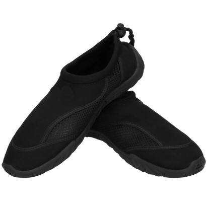 Pantofi de apă unisex negri, respirabili, cu talpă EVA antiderapantă, mărimea 44