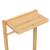 Suport hartie igienica din bambus 5Five Bamboo cu rezerva, natur, 31x21x82 cm