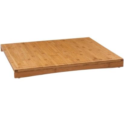 Tocator din bambus pentru plita sau blat Bambou, 52x58x4 cm, natur