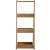 Etajera din bambus 3 niveluri 5Five Green Harmony, 30x25x78 cm