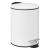 Coș de gunoi 5Five Colors Cotton cu pedală, soft-close, 3L, alb