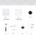 Organizator modular SONGMICS cu 9 cuburi si usi, alb, 93x31x93 cm