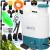 Pompa de stropit electrica tip rucsac 16L cu acumulator si 6 duze