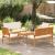 Set de canapele pentru grădină 5 pcs Maro Lemn Solid de Acacia GartenMobel Dekor