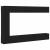 Set comodă TV Pe perete 9 pcs Stejar Negru Lemn compozit GartenMobel Dekor