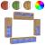 Set comodă TV Pe perete 6 pcs stejar artizanal Lemn compozit GartenMobel Dekor
