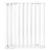 Bariera de protectie pentru copii 318x75 cm, alba, 5 panouri cu poarta