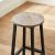 Set 2 scaune de bar VASAGLE, 65 cm, stil industrial, gri-negru