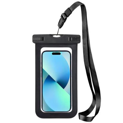 Husa telefon impermeabila universala 205x115 mm, waterproof, cu snur