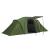 Cort camping impermeabil 4 persoane, 2 camere si hol, verde, 460x245x200 cm