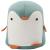 Taburet pentru copii model pinguin albastru, 28x34 cm, max. 50 kg