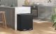 Coș de gunoi Songmics din inox, colectare selectivă 2x30L, negru