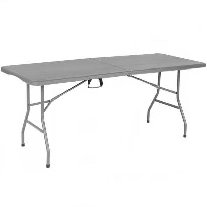 Masa pliabila multifunctionala dreptunghiulara 180x70x74 cm, gri