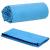 Prosop de plajă din microfibră cu uscare rapidă și husă, 90x180 cm, albastru