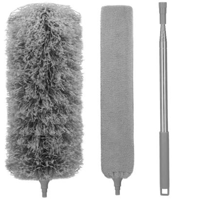 Pămătuf telescopic pentru praf, 3 piese, extensibil 75-255 cm