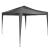 Cort pavilion de gradina pliabil pop-up 3x3 m, impermeabil, cu 4 pereti, gri