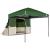Set Cort pentru Camping 2 pcs Verde Tafetă și Material GartenMobel Dekor
