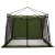 Set Cort pentru Camping 2 pcs Verde Tafetă și Material GartenMobel Dekor