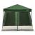 Set Cort pentru Camping 2 pcs Verde Tafetă și Material GartenMobel Dekor