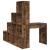 Birou de colț cu raft Stejar fumuriu 101,5 x 149,5 x 149,5 cm GartenMobel Dekor