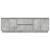 Dulap TV cu lumini LED Gri beton 160,5x41x50 cm GartenMobel Dekor