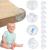Set 10 protectii pentru colturi copii, silicon transparent, 40x20 mm