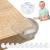 Set 10 protectii pentru colturi copii, silicon transparent, 40x20 mm