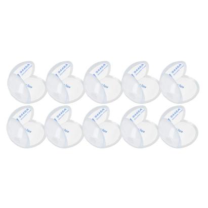 Set 10 protectii pentru colturi copii, silicon transparent, 40x20 mm