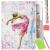 Set broderie cu diamante 5D Balerina, 30x40 cm, multicolor