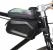 Borseta impermeabila pentru bicicleta cu husa telefon, montare pe bara