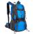 Rucsac militar de drumetie 50L, usor, cu spate ventilat, albastru/gri