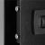 Seif electronic cu cifru si cheie, 41,5x35x31 cm, negru