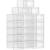 Set 18 cutii pentru pantofi Songmics, stivuibile, transparente, 34x23x14 cm