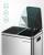 Cos de gunoi reciclare Songmics din inox, 2 compartimente, 2x15L