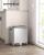 Cos de gunoi reciclare Songmics din inox, 2 compartimente, 2x15L