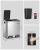 Cos de gunoi reciclare Songmics din inox, 2 compartimente, 2x15L