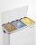Coș de gunoi reciclare SONGMICS, 3 compartimente 54L, inox alb